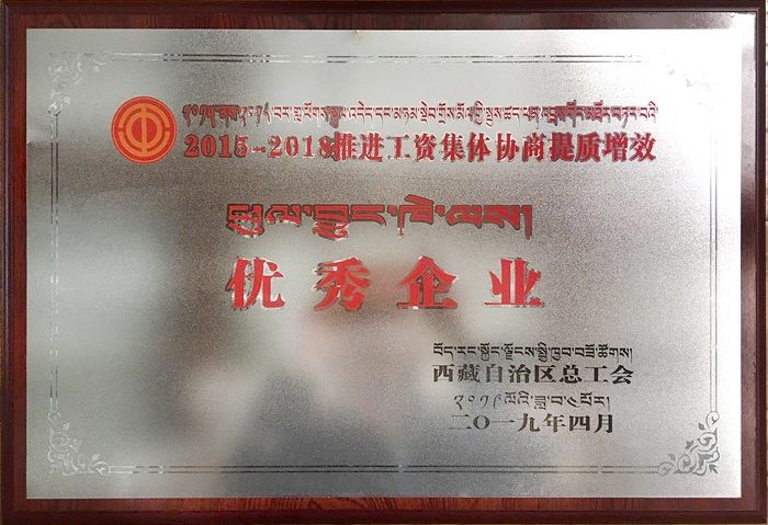 2015—2018推進(jìn)工資集體協(xié)商提質(zhì)增效優(yōu)秀企業(yè)