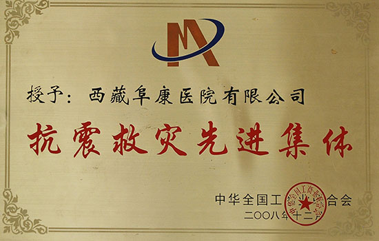 抗震救災(zāi)先進(jìn)集體